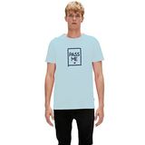 Pass Me Erkek T-Shirt - 23.01.07.022 Mavi L