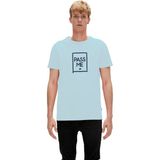 Pass Me Erkek T-Shirt - 23.01.07.022 - XL - Mavi