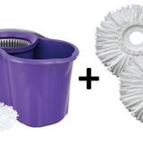 PASS MOP TEMİZLİK SETİ 19 LT + 2 ADET SPİN YEDEK MOP
