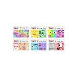 Pass Pano Number Blocks Matematik Eğitici Birim Küp Snapcubes Kafa Sticker 108 Adet