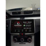 Passat B7 10.1 ''İNÇ Multimedya Çerçevesi - Gri
