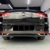Passat B8,5 Krom Difüzör 3 Prç Cift Çıkış 2019 -2021 Uyumlu