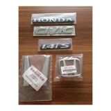 Passenger Car Oto Yedek Parça HONDA CİVİC 1.4İS BAGAJ YAZISI ÖN VE ARKA ARMA LOGO 1998 - 2000 MODELLER ARASI UYUMLU