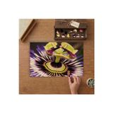 Passiflora Desenli Çiçek Tasarımı 240 Parça Ahşap Puzzle Ahşap Kutuda MP00050
