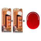 Passionate Şekillendirici Hacim Veren Turuncu 2x20 gr Saç Pudrası ve Enginar Yıkama Tarağı