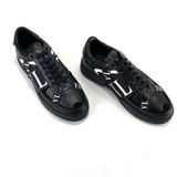 Passionis Erkek Ayakkabı - Valentino Slip-On VL7N Sneakers Deri Erkek Ayakkabılar - Siyah