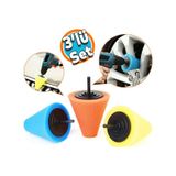 Pasta Cila Polisaj Süngeri Parlatma Pedi Seti 115 Mm 3 Parça