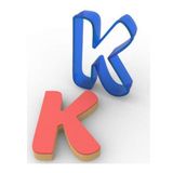 Pasta K Harfi Kurabiye Kalıbı