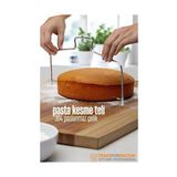 Pasta Kesme Teli - Pasta Dilimleyici - 000-Siyah - Değişken