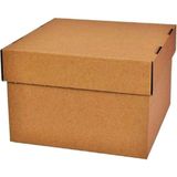 Pasta Market Kraft Pasta Kutusu 20X20X30 10'lu - 10 Adet
