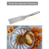 Pasta Spatulası Paslanmaz Kek Spatulası Krema Spatula No:1 Çelik 23 Cm