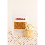 Pasta Süsleme Şekeri Boncuk Şeker 2 mm Altın 40 Gr.