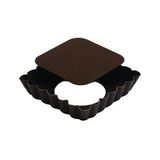 Pasta Tart Kalıbı Mini Kare Çıkma Tabanlı 10 cm