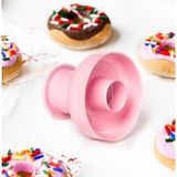 Pasta Vitrin Donut Pişi Kalıbı Renkli Plastik 85 mm Dış Çap 30 mm İç Çap 56 mm Yükseklik
