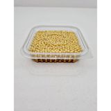 Pasta Vitrin Pirinç Patlağı Metalik Pasta Süsü Altın - 100 gr