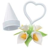 Pasta Zambak Çiçeği (Lily) Şeker Hamuru Kalıbı - 3089