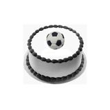 Pasta9 Şeker Hamurundan Futbol Topu Siyah Beyaz Model 5-6 cm Ebat Ekrandaki Ürün 1 Adet Gelecek