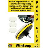 #Pastacila Premium Parlatıcı Yün Keçe Sünger Başlığı Pratik Uygulama Ekipmanı Araba Pasta Cila Seti