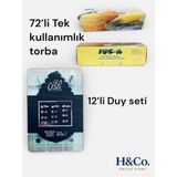 Pastacılık 12'li Duy Seti ve 72'li Tek Kullanımlık Torba - 2KG