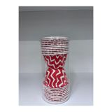 PASTAHÜMA SUFLE KABI 50X45 ZİKZAK KIRMIZI 20 Lİ