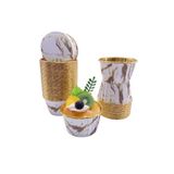 Pastaland Cupcake/Muffin /Suffle Kek Kapsülü Mermer Desenli 50 Li