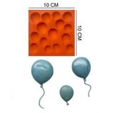 Pastaland Şeker Hamur Kalıbı Silikon Balon 10*10 cm
