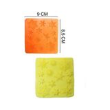 Pastaland Şeker Hamur Kalıbı Silikon Kar Taneleri 9 x 8,5 cm - 1 Adet