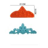 Pastaland Şeker Hamur Kalıbı Silikon Tac 10*21 cm - 1 Adet