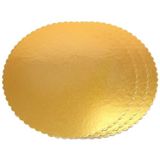 Pastaland Turta Mendili Pasta Altlığı Gold - Altın Ince Yuvarlak 18 cm 50 Adet