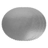 Pastaland Turta Mendili Pasta Altlığı Gümüş Yuvarlak 30 cm 10 Adet