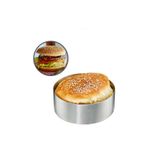 PastaLife Hamburger Ekmeği Kalıbı-Parfe Kalıbı Yuvarlak 2,5h*6 cm