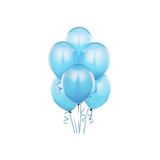 PASTANYA Mavi Balon Metalik 10 Lu