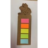 Paste Notes Notyaz Cetvelli Kurbalı Yapışkanlı Postit SH-9764