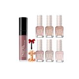 Pastel 308 Daylong Ruj 30 + Oje 751-750-106-101-755-752 + Formula Anahtarlık