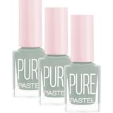 Pastel 618 Pure 3 Adet Oje