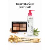 Pastel 6'lı Far Paleti (202 Nude Dres) + Royues Makyaj Temizleyici Ikili Bakım Seti