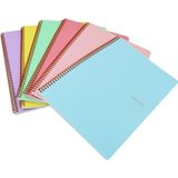 Pastel A5 40 Yaprak Çizgili Pp Kapak Spiralli Defter (1 Adet) - Sarı