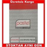 Pastel A5 Otokopili Sipariş Fişi 2 Nüsha 12 Adet