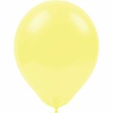 Pastel Açık Sarı Balon 12'Li
