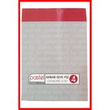 Pastel Ambar Sevk Fişi 14X20 cm Boyutunda 2/50 Otokopili 1 Asıl 3 Suret 4 Nüsha - 96 Adet