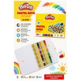 Pastel Boya 36 Renk Plastik Çantalı 1 Paket Play-Doh Pastel Boya 36 Lı Çantalı Parlak Canlı Ve Örtücü Renkler