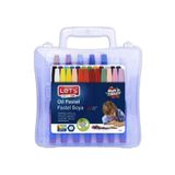 Pastel Boya Plastik Çantalı 24lü 1 Paket Lets Pastel Boya Plastik Çantalı 24 Lü 1 Adet