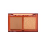 Pastel Bronzer & Highlighter Set Sun Kissed 02 Tan Bronze & Heat Glow