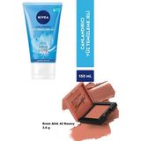 Pastel Cream Blush - Krem Allık 42 Rosery + Nıvea Canlandırıcı Yüz Temizleme Jeli 150ML