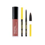 Pastel Daylong Lipcolor Kissproof - Likit Mat Ruj 43 + Elite Kajal Göz Kalemi Kahverengi