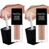 Pastel Glow Liquid Eyeshadow Likit Far 222 Golden Cage ve 221 Dreamland 2 Renkli Uzun Süre Kalıcı Göz Farı