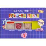 Pastel Glow-Up Girl Mini Kit Allık Likit Formda Profesyonel Makyaj İçin Yüksek Pigmentasyon