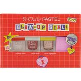 Pastel Glow-Up Girl Xoxo Mini Kit Likit Allık Doğal Görünüm ve Yumuşak Formül ile Seyahat Dostu