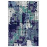 Pastel Home Bohem Eskitme Şönil Halı Kilim Yolluk Mor Kaymaz Pamuk Taban Yıkanabilir Kendinden Saçaklı