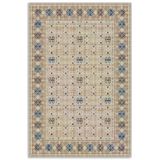 Pastel Home Etnik Bej Şönil Halı Kilim Yolluk Kaymaz Yıkanabilir Salon Mutfak Oturma Odası Koridor Yatak Odası